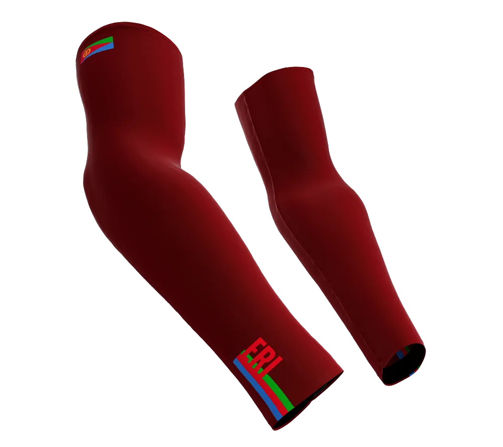 Eritrea Code Compression Arm Sleeves - Walking - Cycling - Running - Golf - Baseball - Basketball