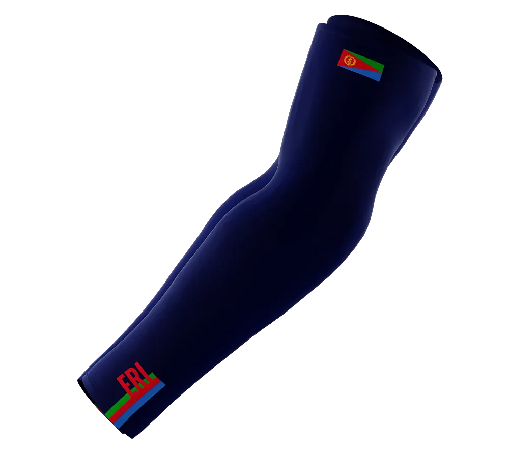 Eritrea Code Compression Arm Sleeves - Walking - Cycling - Running - Golf - Baseball - Basketball