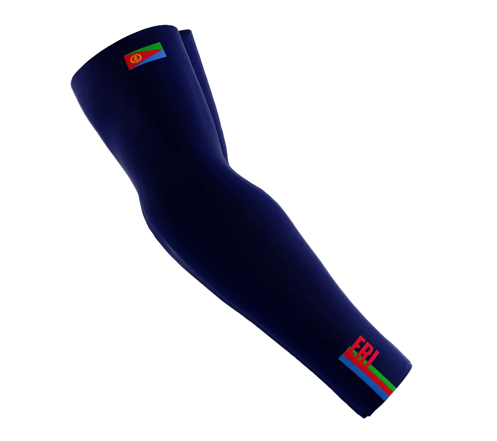 Eritrea Code Compression Arm Sleeves - Walking - Cycling - Running - Golf - Baseball - Basketball