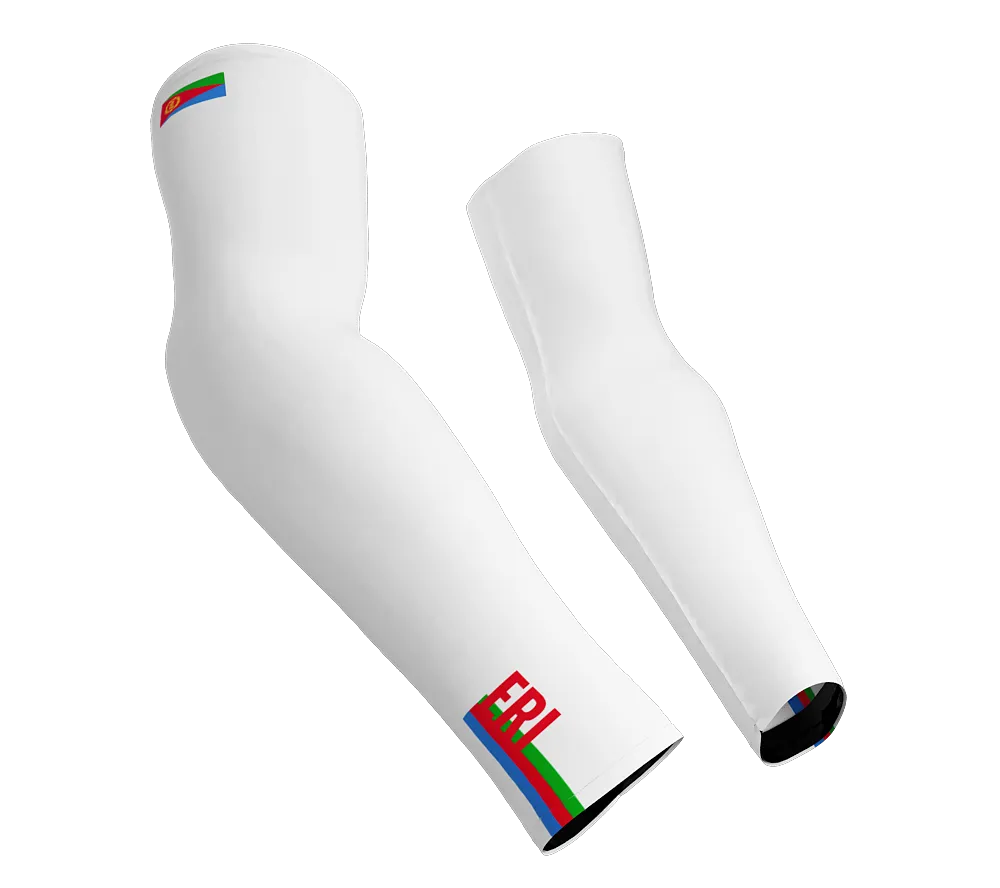 Eritrea Code Compression Arm Sleeves - Walking - Cycling - Running - Golf - Baseball - Basketball