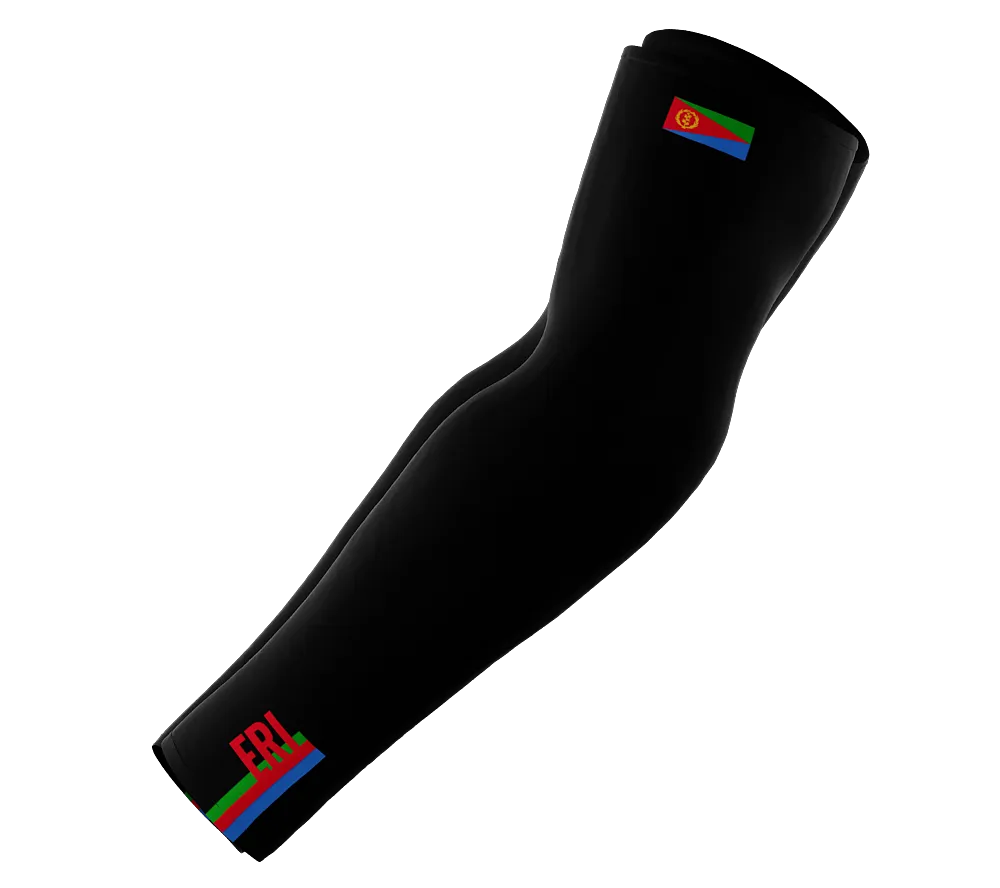 Eritrea Code Compression Arm Sleeves - Walking - Cycling - Running - Golf - Baseball - Basketball