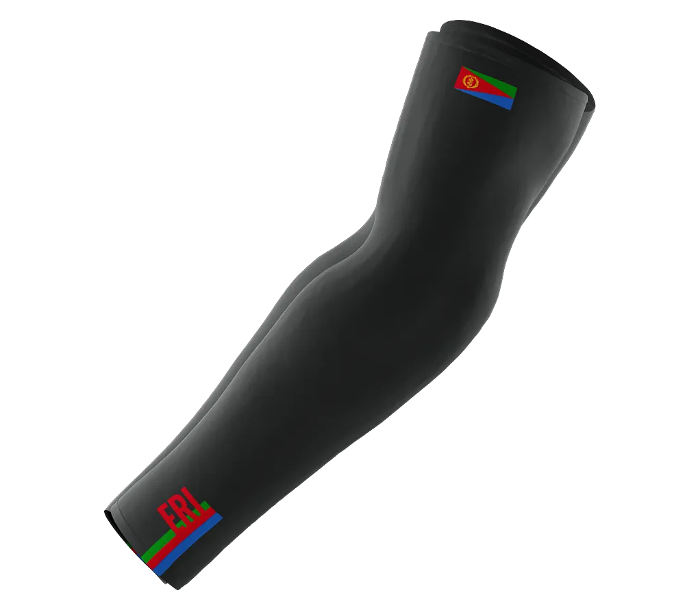 Eritrea Code Compression Arm Sleeves - Walking - Cycling - Running - Golf - Baseball - Basketball