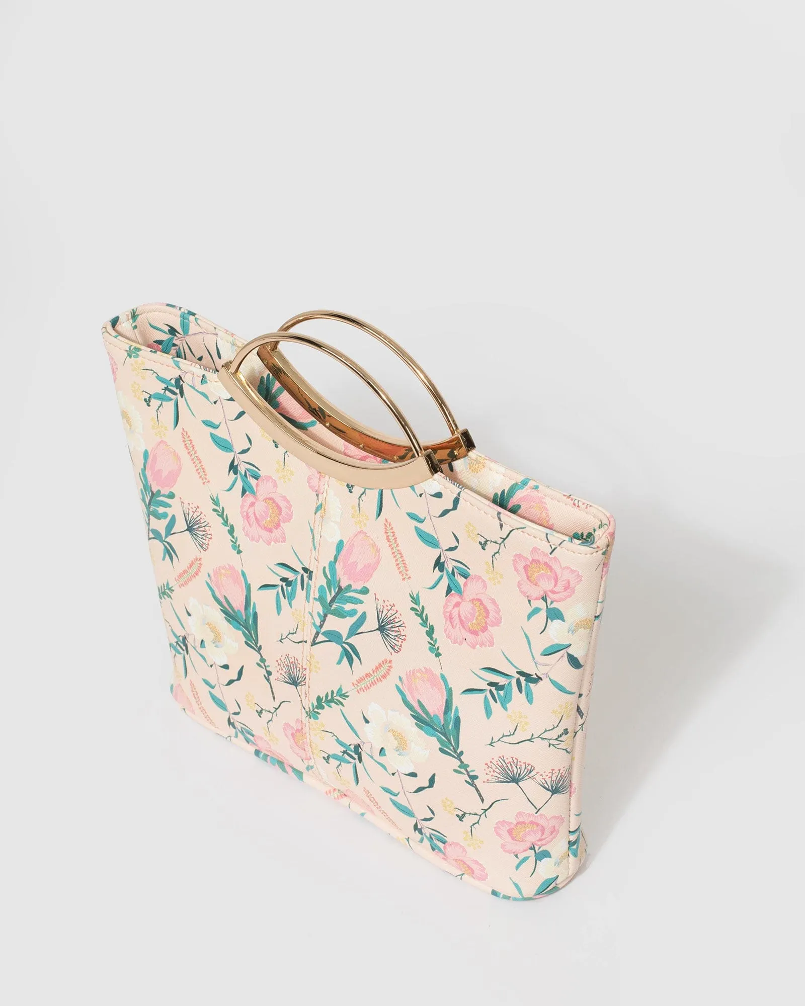 Flower Print Jessie Clutch Bag