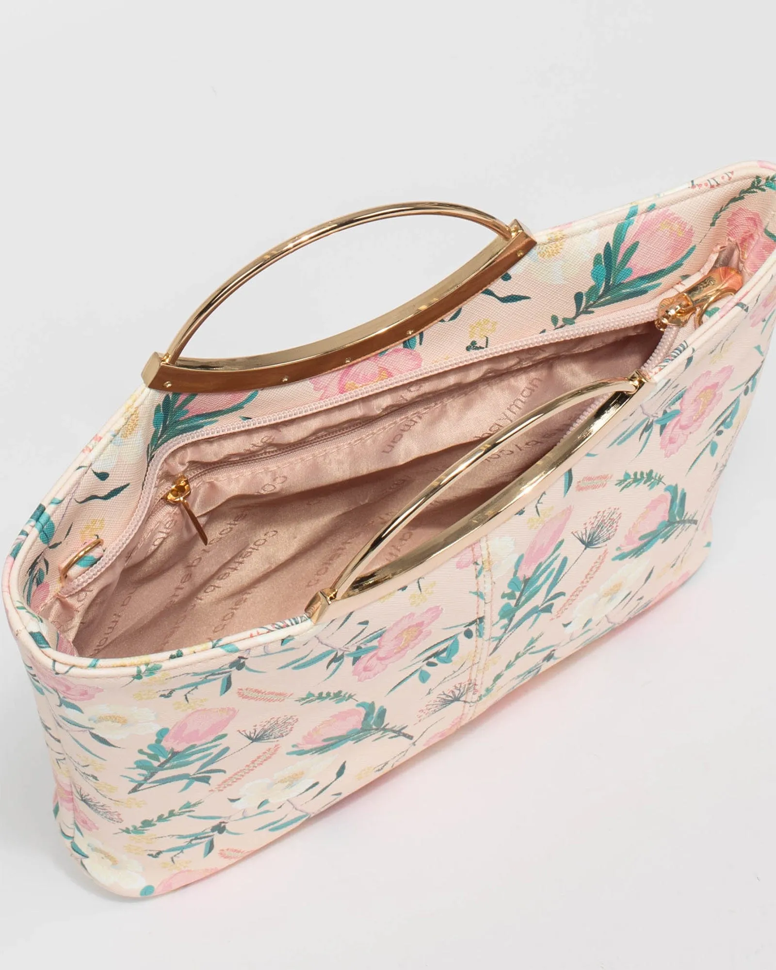 Flower Print Jessie Clutch Bag