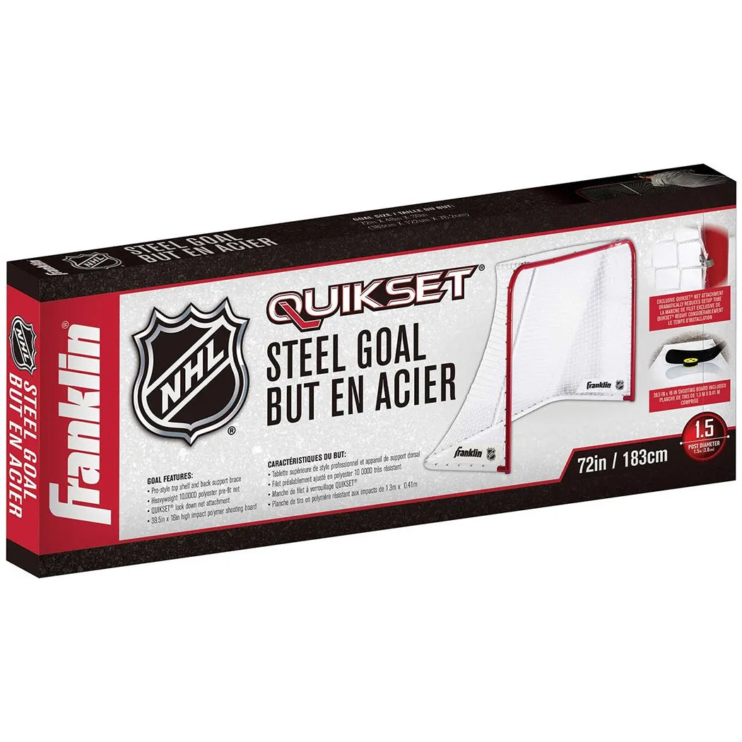 Franklin HX Pro Chamionship 72  NHL Steel Hockey Goal