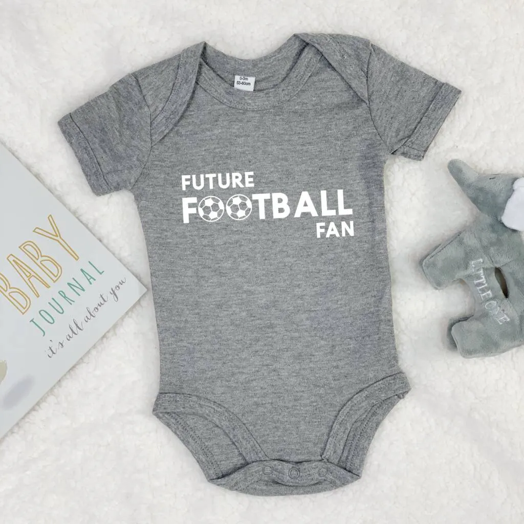 Future Football Fan Babygrow