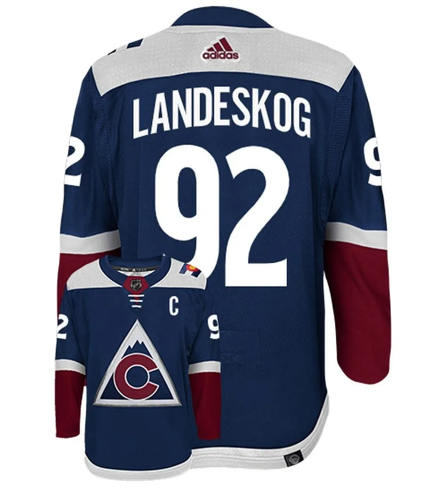 Gabriel Landeskog Colorado Avalanche Adidas Primegreen Authentic NHL Hockey Jersey     