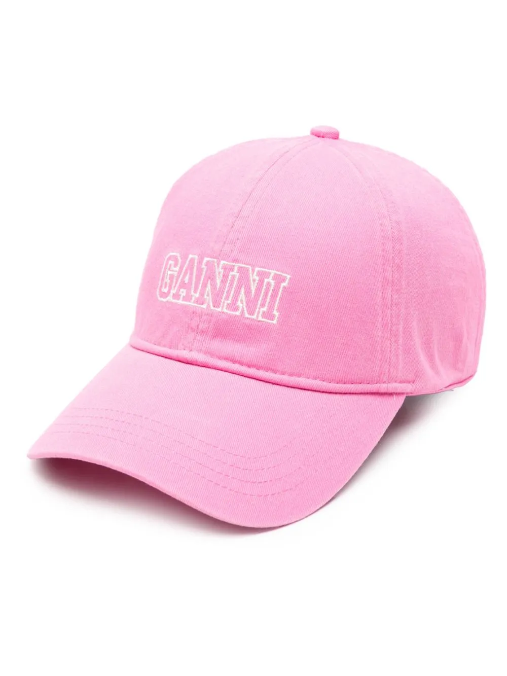 GANNI    Ganni Logo Baseball Cap