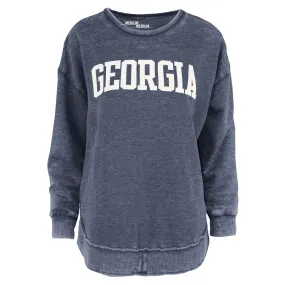 Georgia Arch Poncho Fleece