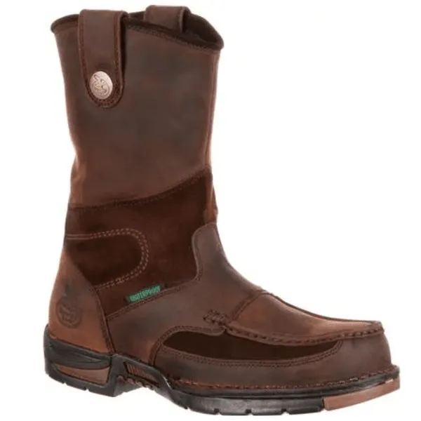 Georgia Boot Men's Athens Waterproof Wellington Work Boot G4403