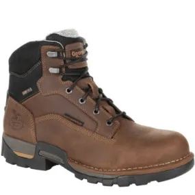 Georgia Boot Men's Eagle One Brown Round Toe Waterproof Work Boot GB00312