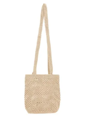 Gimaguas Sand Crochet Fisherman Shoulder Bag