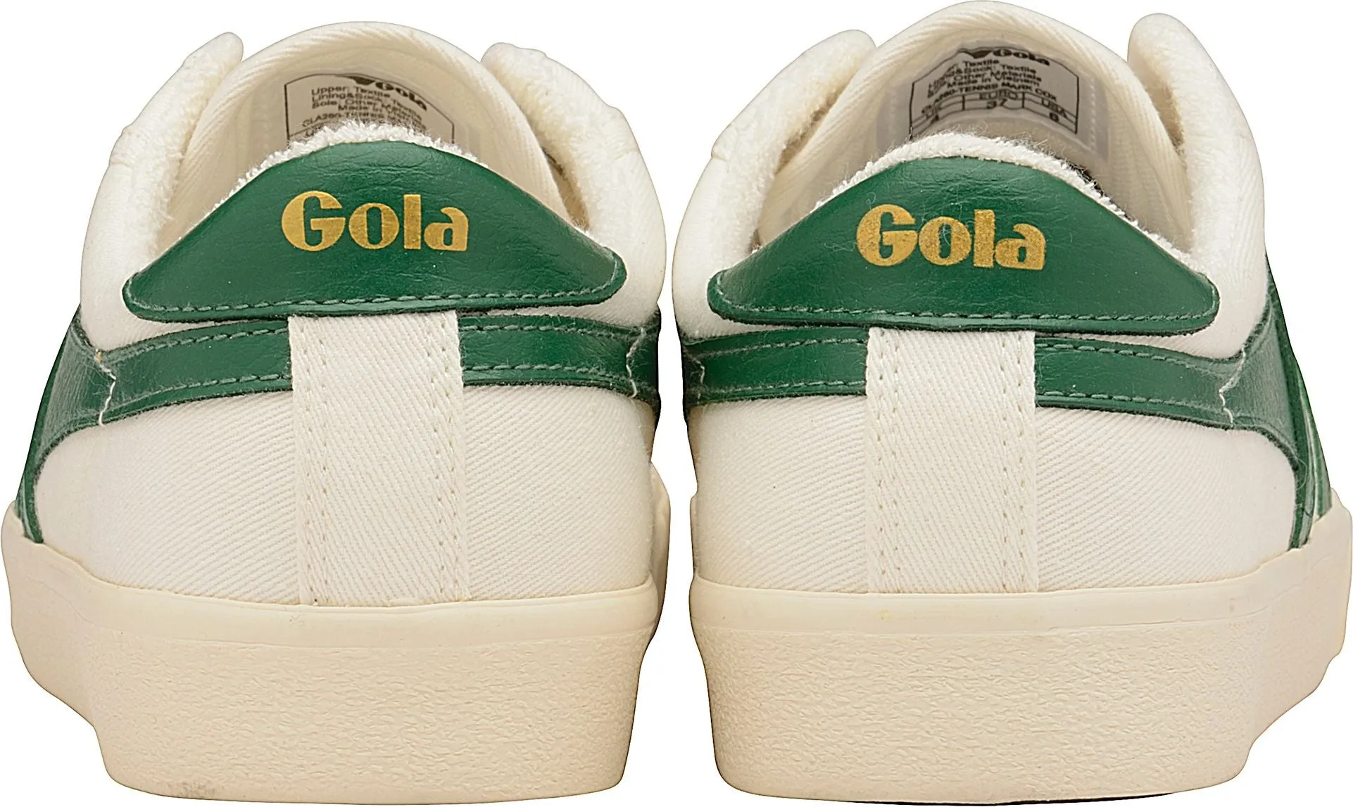 Gola Tennis Mark Cox Off White Dark Green