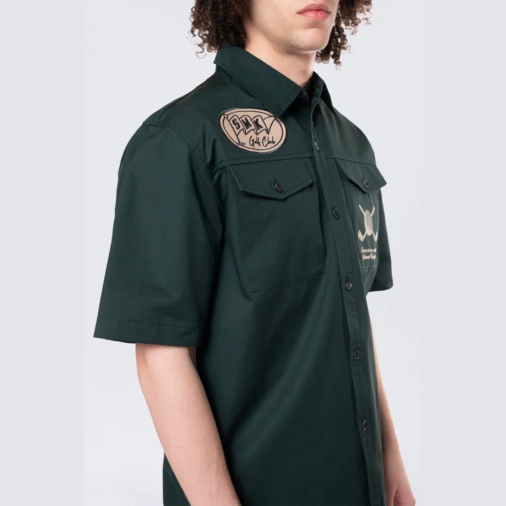 Golf Club S/S Buttondown Shirt - Scarab