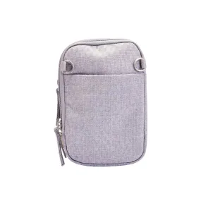 HAIKU ENDEAVOR POUCH CROSSBODY BAG STONE GREY