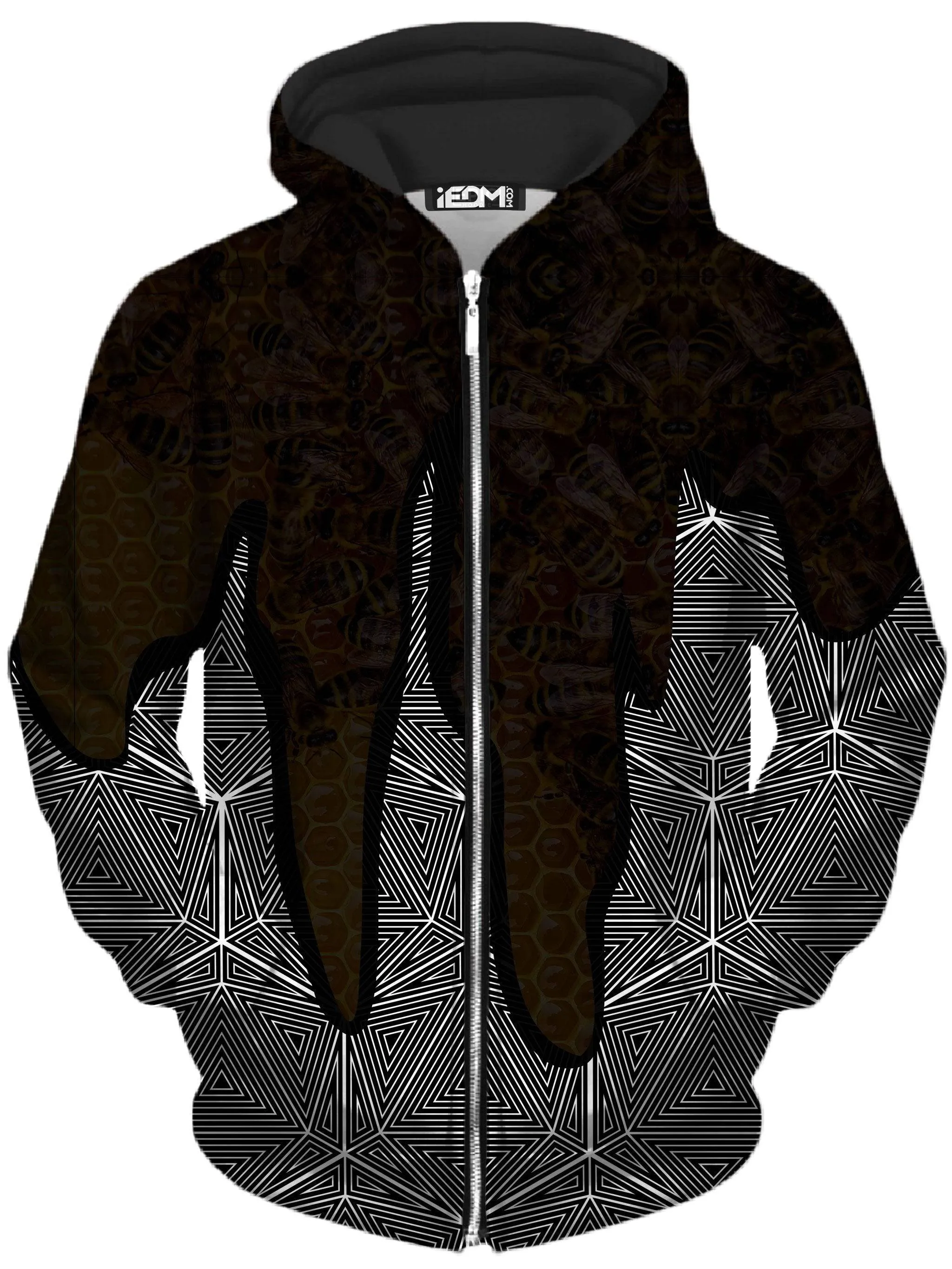 Hallucinations Honey Unisex Zip-Up Hoodie