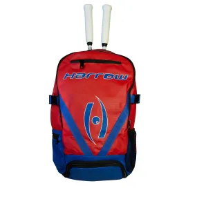 Harrow Courtside Backpack, Red/Royal Blue