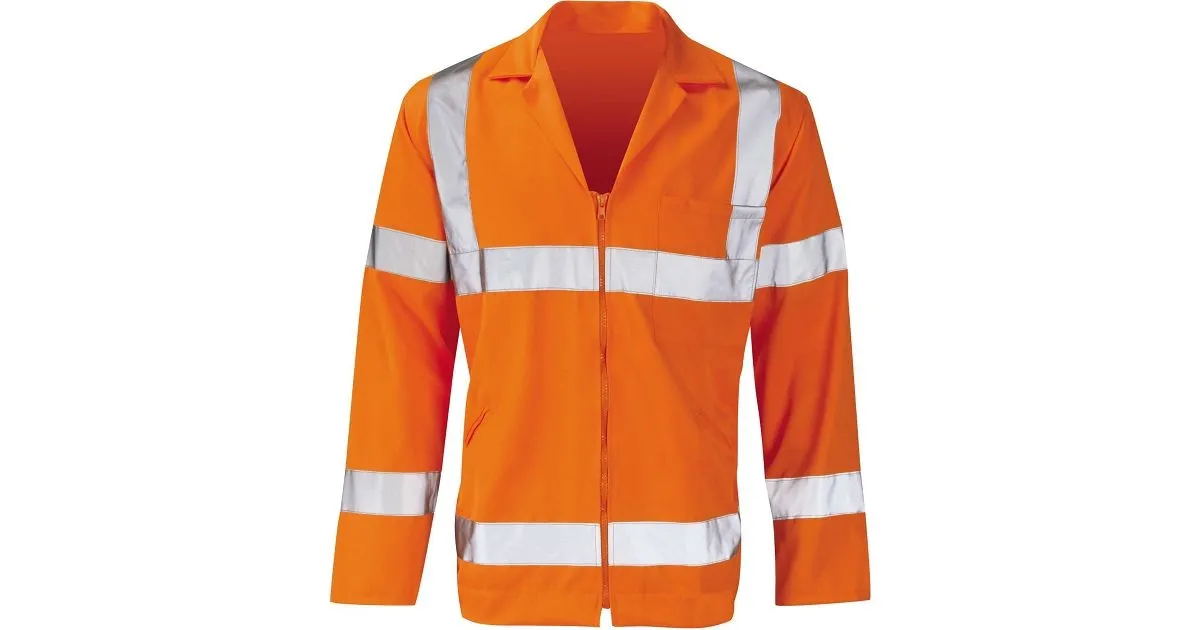 Hi Vis Orion Rail Spec Work Jacket | Work & Wear Direct