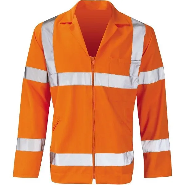 Hi Vis Orion Rail Spec Work Jacket | Work & Wear Direct