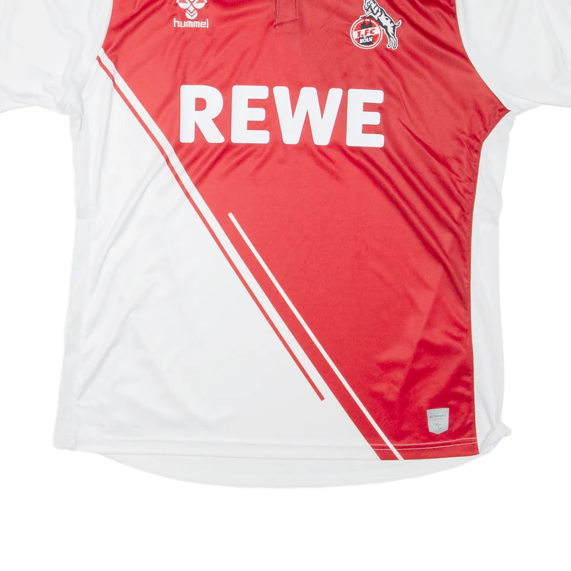 HUMMEL 1.FC KOLN Mens Football Shirt Jersey Red 2XL