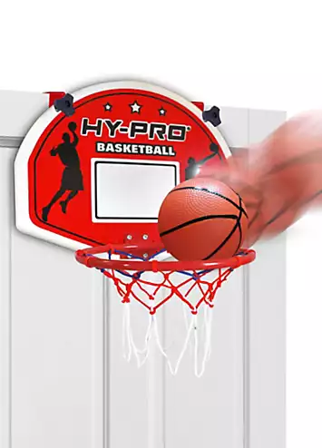 Hy-Pro Over the Door Basketball Hoop Set | Grattan