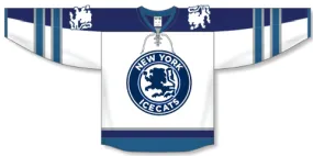 Icecats White Jersey Plus Hockey Socks