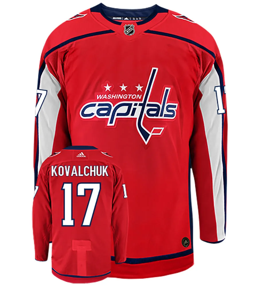 Ilya Kovalchuk Washington Capitals Adidas Authentic Home NHL Hockey Jersey     