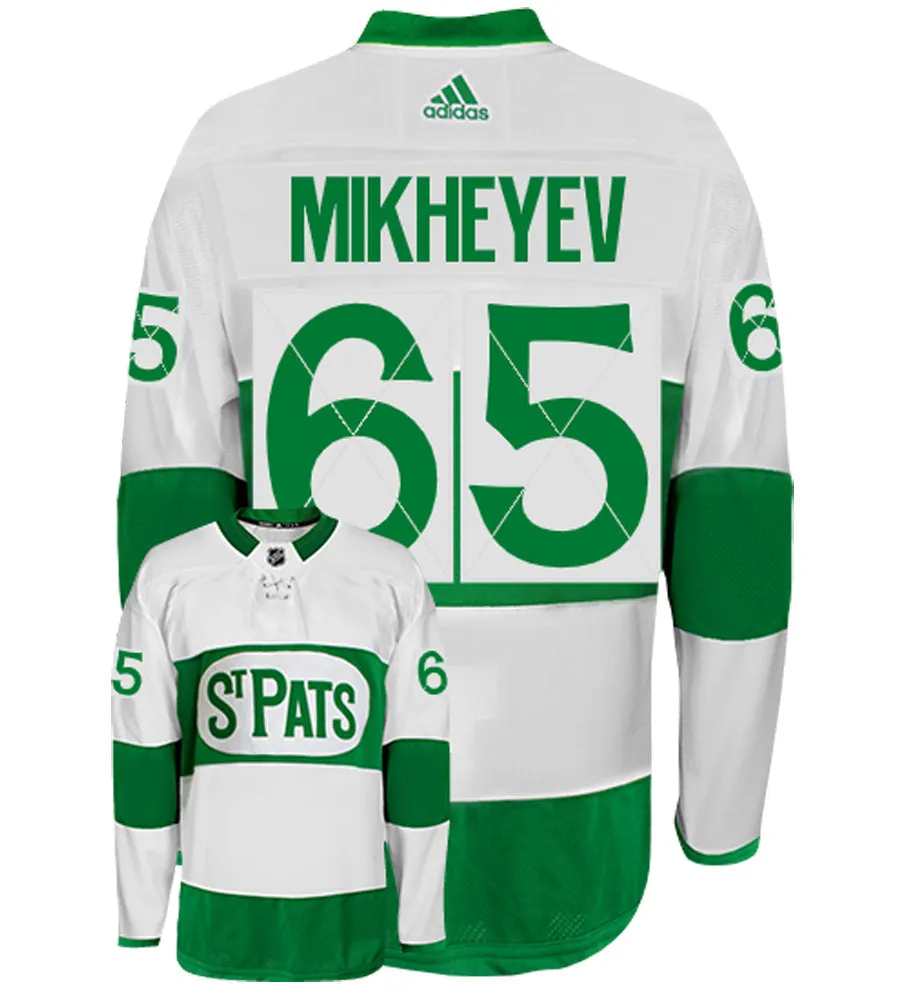 Ilya Mikheyev Toronto Maple Leafs St. Pats Adidas Authentic NHL Hockey Jersey     