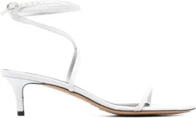 ISABEL MARANT ankle-strap 60mm sandals White