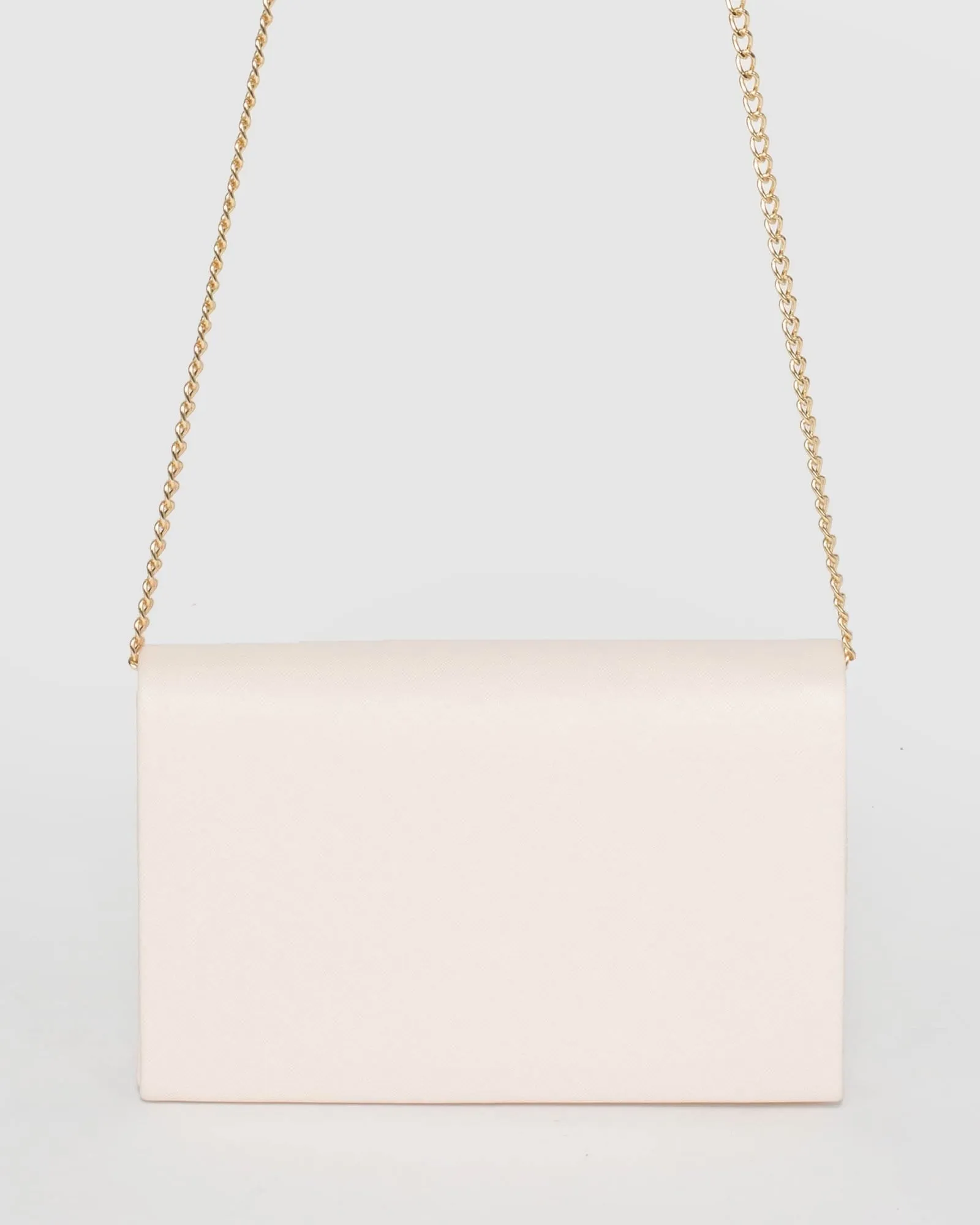 Ivory Lila Envelope Clutch Bag