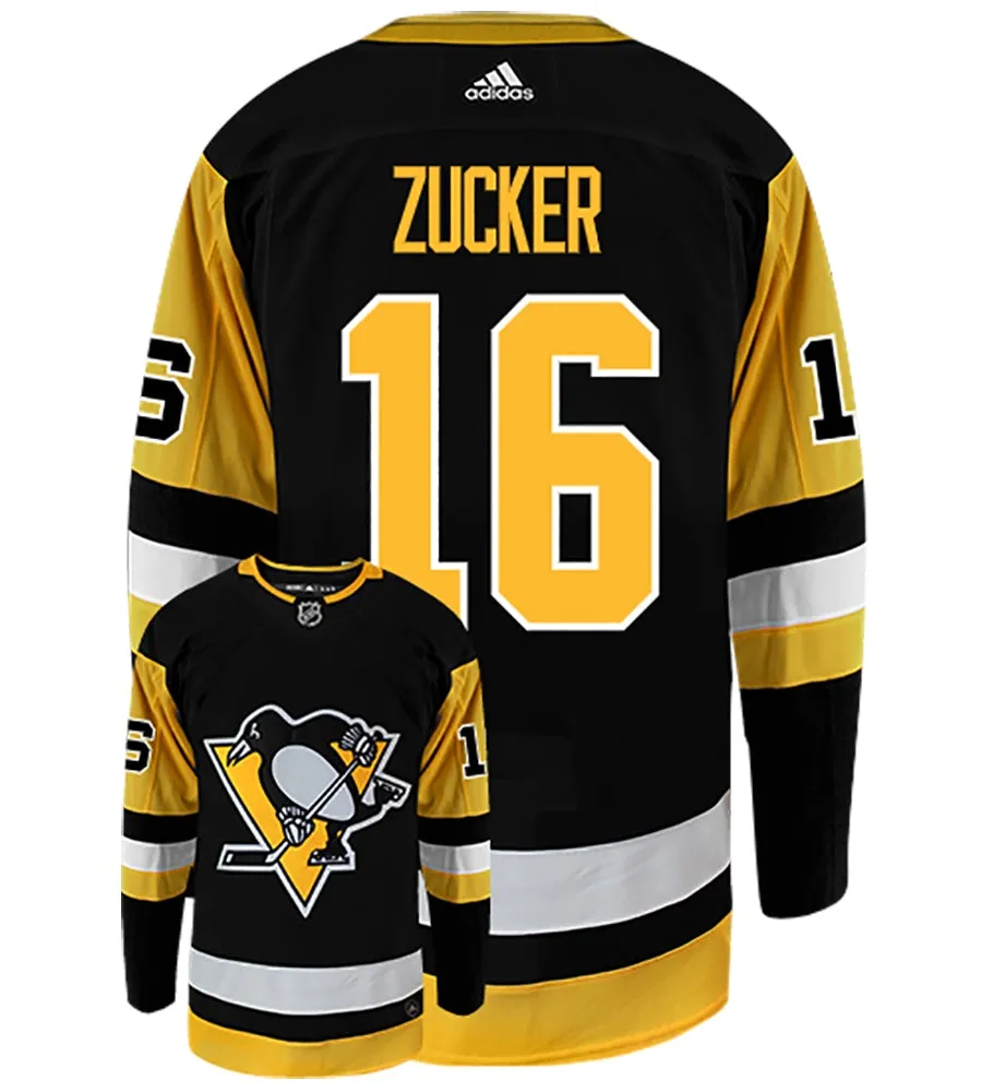 Jason Zucker Pittsburgh Penguins Adidas Authentic Home NHL Hockey Jersey     