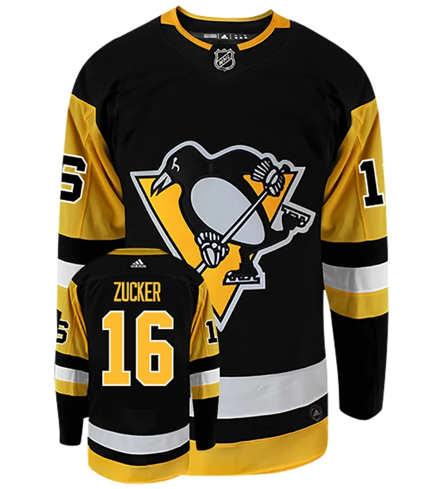 Jason Zucker Pittsburgh Penguins Adidas Authentic Home NHL Hockey Jersey     