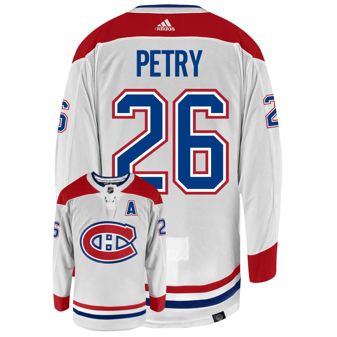 Jeff Petry Montreal Canadiens Adidas Primegreen Authentic NHL Hockey Jersey     