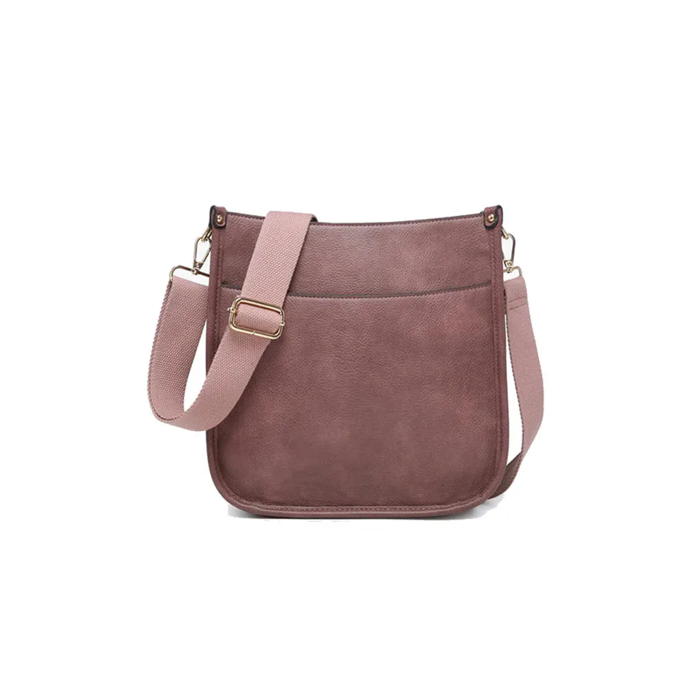 JEN & CO POSIE CROSSBODY BAG MULBERRY