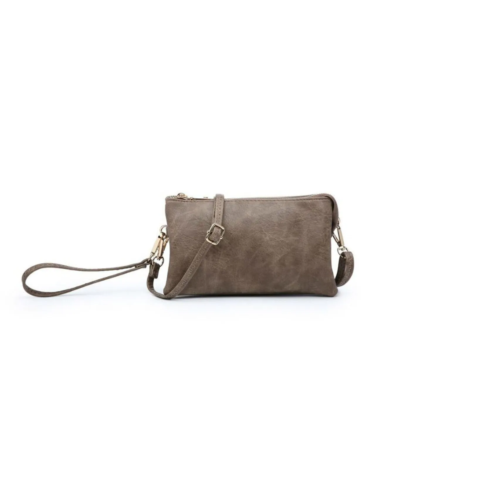 JEN & CO RILEY CROSSBODY BAG CHOCOLATE