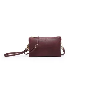 JEN & CO RILEY CROSSBODY BAG PLUM