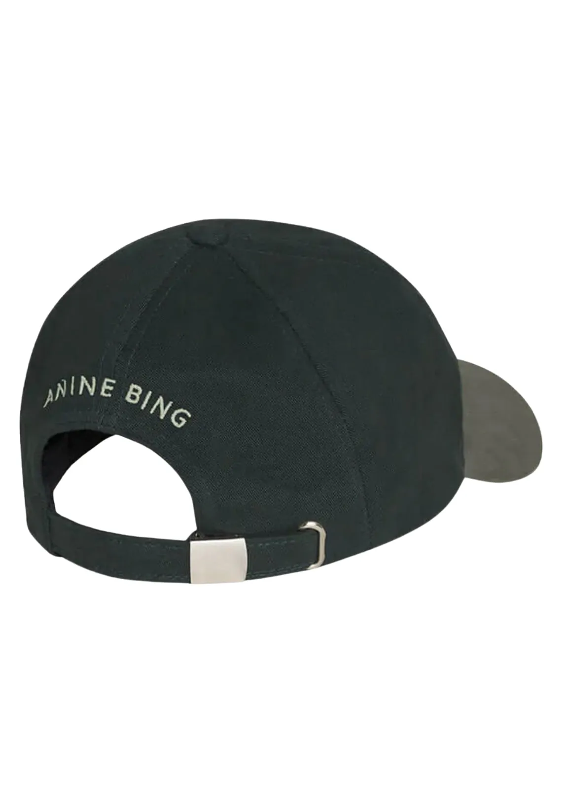 JEREMY BASEBALL CAP NYC CHARCOAL GREEN