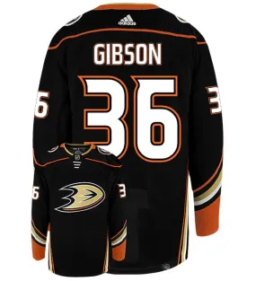 John Gibson Anaheim Ducks Adidas Primegreen Authentic NHL Hockey Jersey     