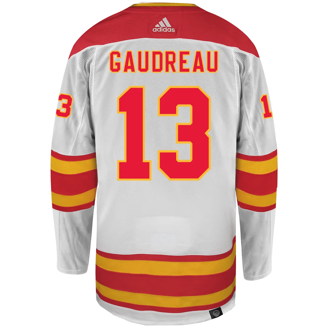 Johnny Gaudreau Calgary Flames Adidas Primegreen Authentic NHL Hockey Jersey     