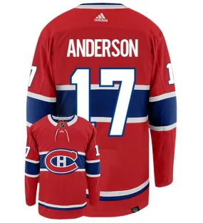 Josh Anderson Montreal Canadiens Adidas Primegreen Authentic NHL Hockey Jersey     