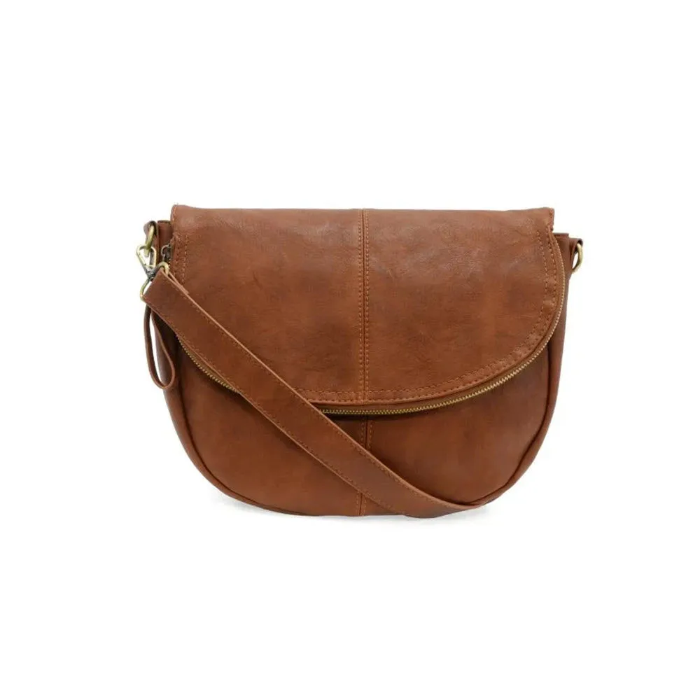 JOY SUSAN SELMA SADDLE CROSSBODY BAG SADDLE