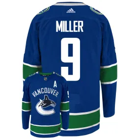 JT Miller Vancouver Canucks Adidas Primegreen Authentic NHL Hockey Jersey     