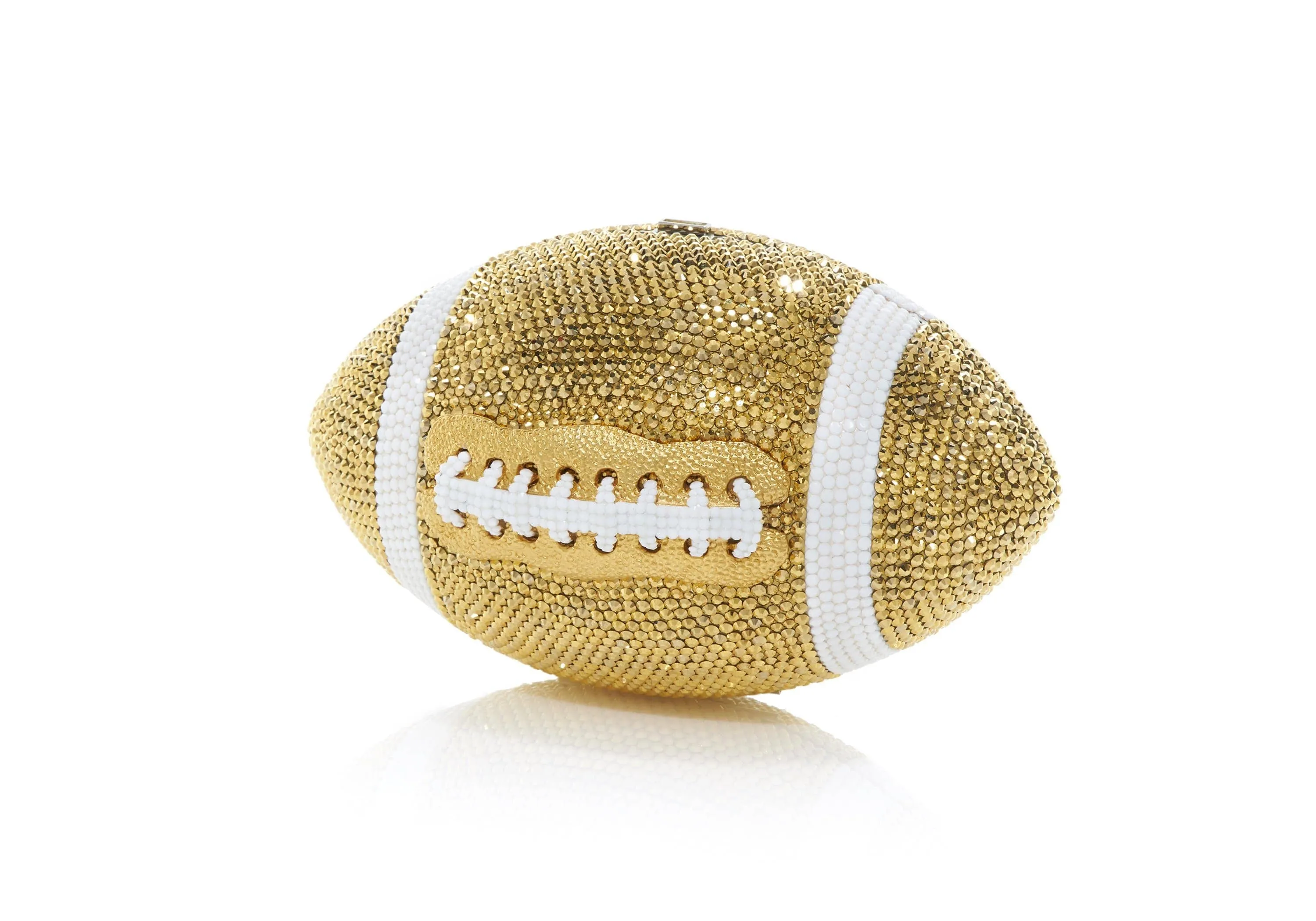 Judith Leiber Couture Judith Leiber Football Gold