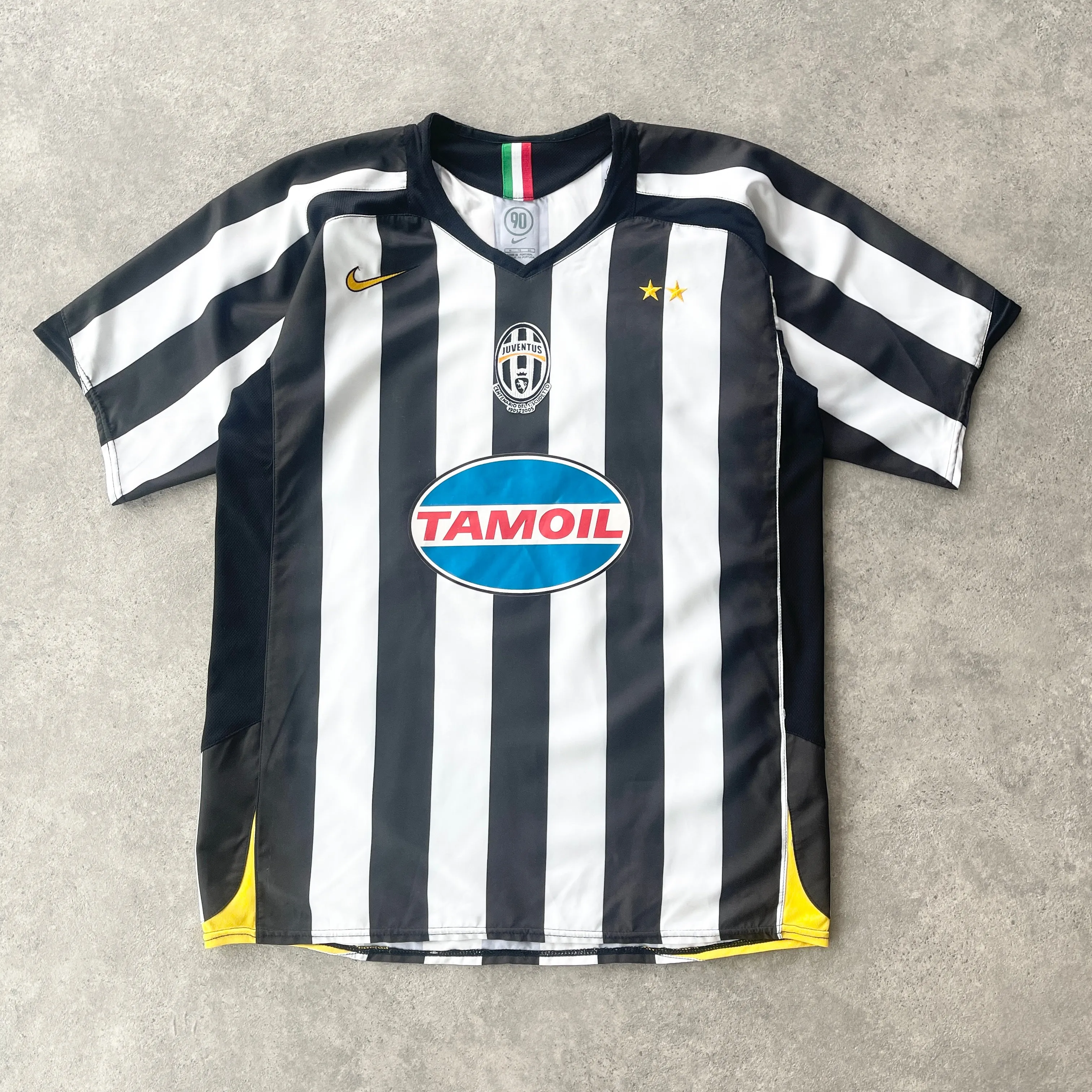 Juventus x Nike 2004/05 Del Piero football home shirt (M)