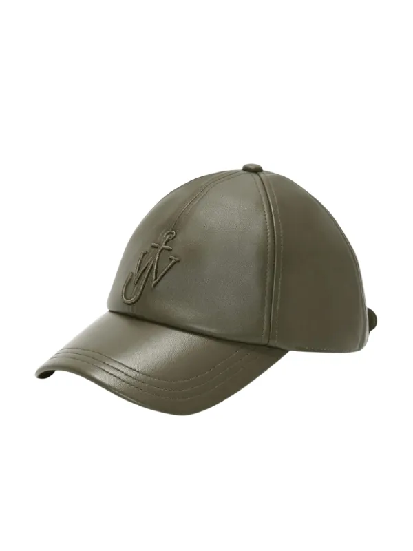 Jw Anderson Cap Baseball Dark Olive