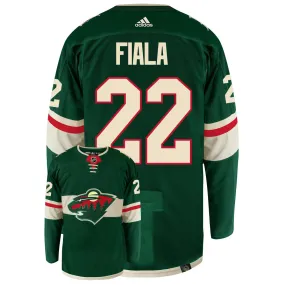 Kevin Fiala Minnesota Wild Adidas Primegreen Authentic NHL Hockey Jersey     