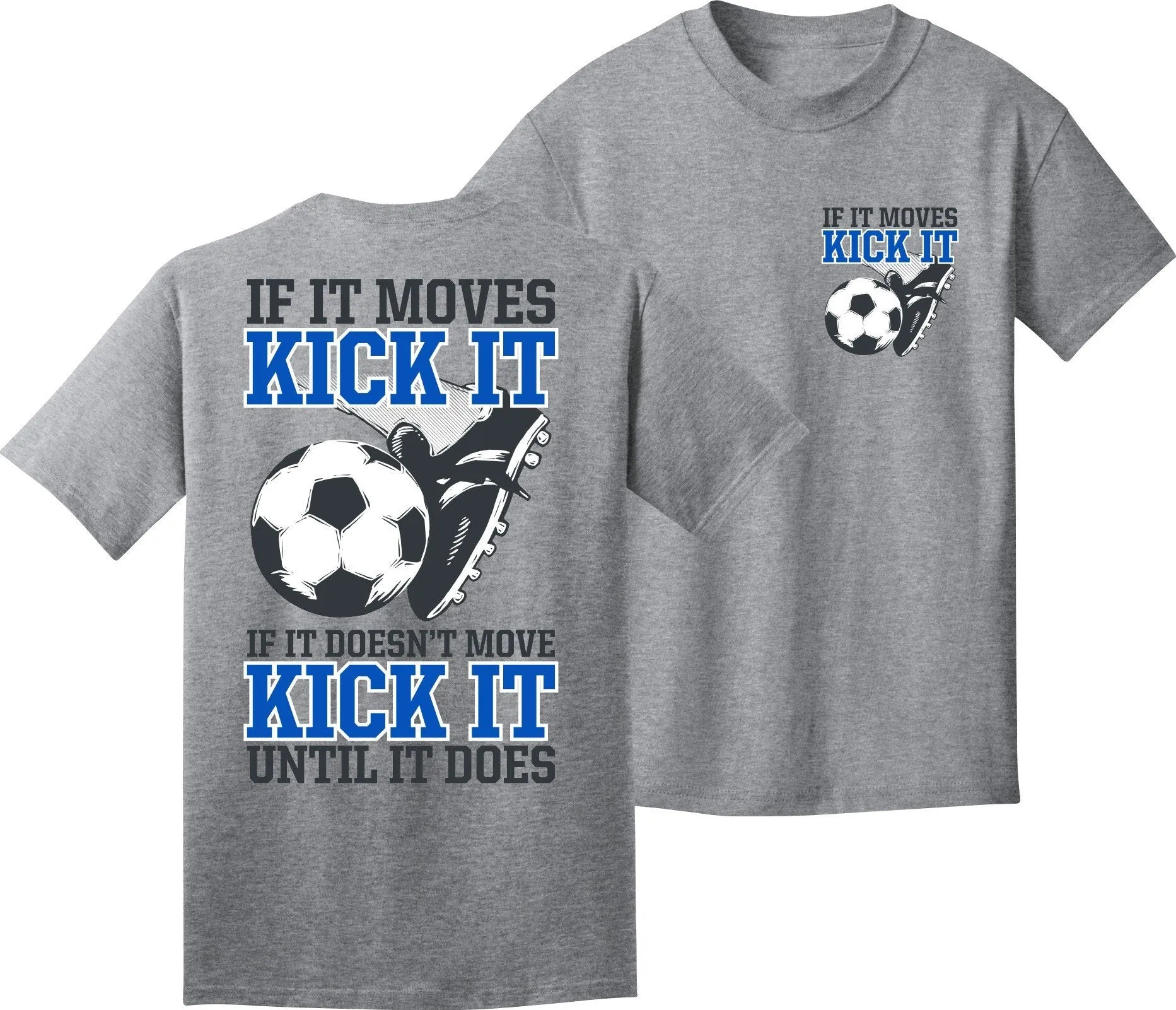 Kick It  Short Sleeve Soccer T-Shirt