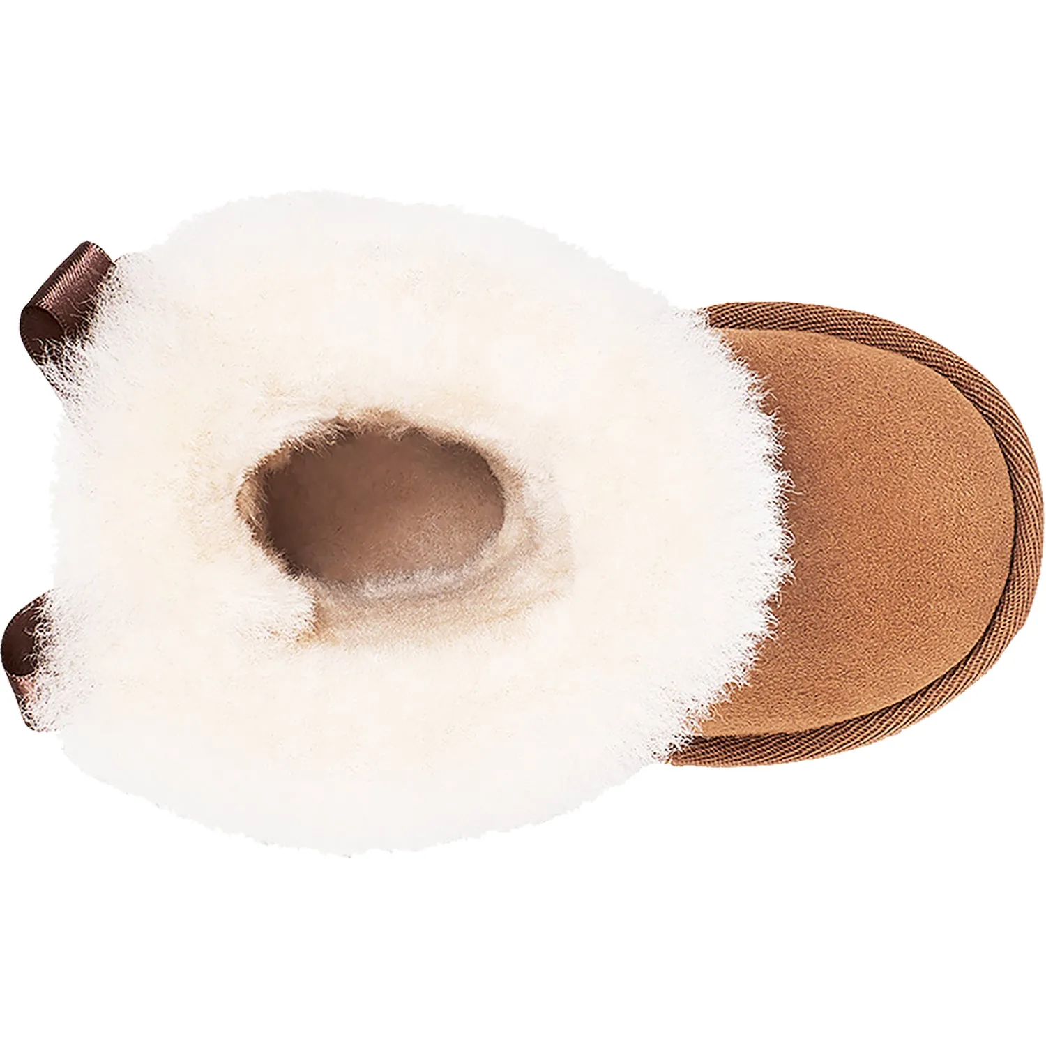 Kid's UGG Bailey Bow II Chestnut Sheepskin