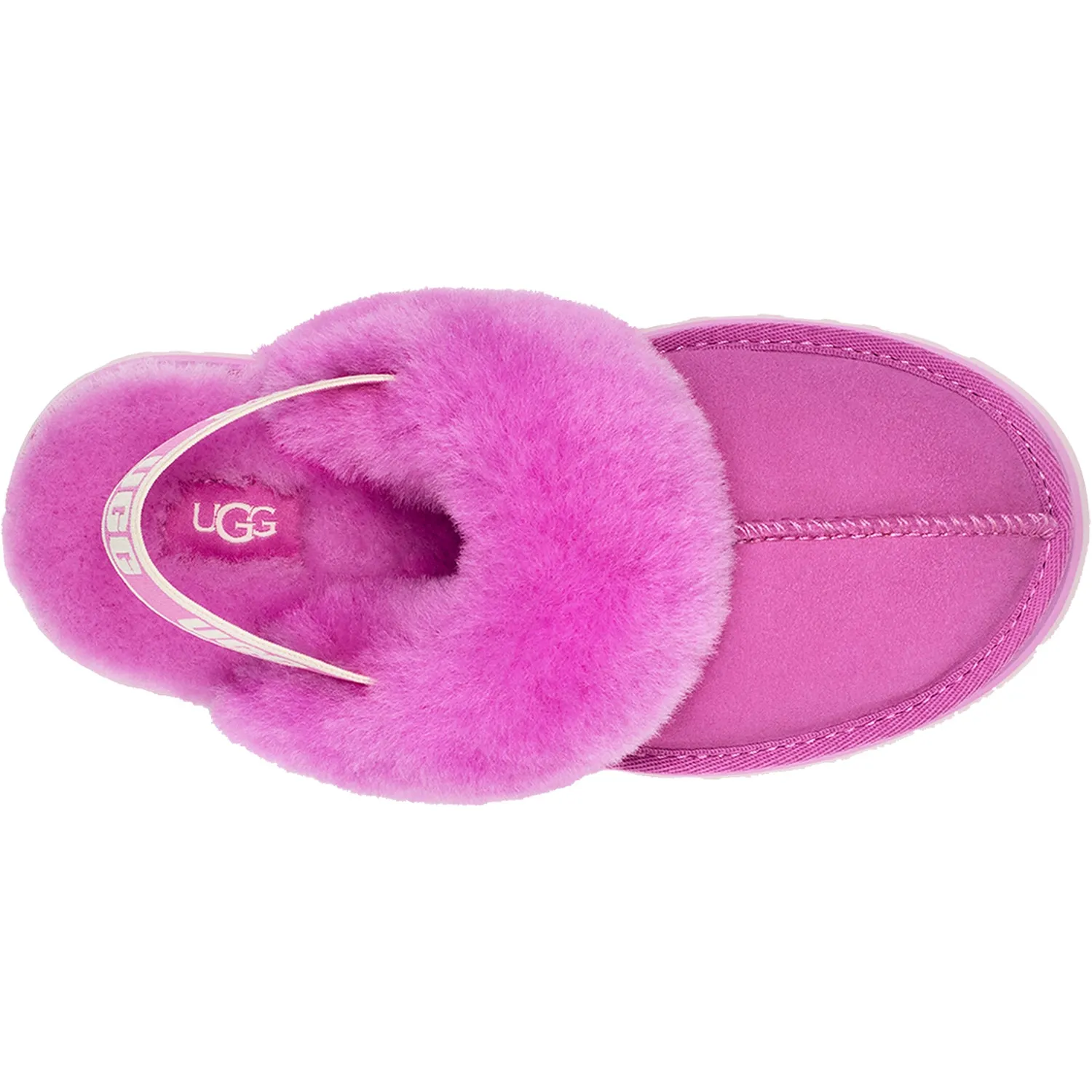 Kids' UGG Funkette Purple Ruby Suede