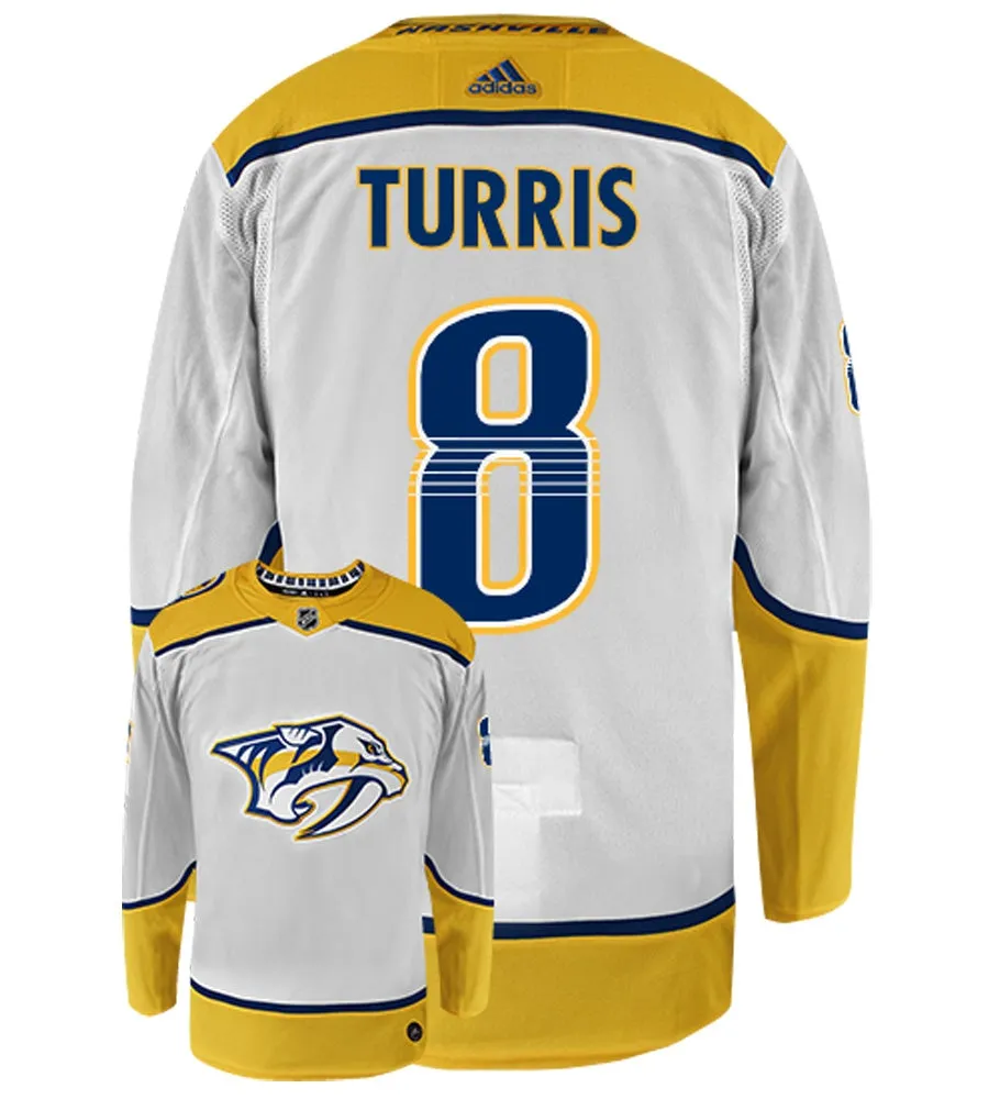 Kyle Turris Nashville Predators Adidas Authentic Away NHL Hockey Jersey     